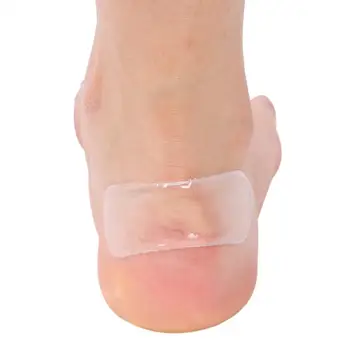 

3 Pair Silicone GEL Heel Cushions Insole Non-slip Anti-wear Transparent High Heel Shoe Sticker Cushion Foot Care Heel Cushions