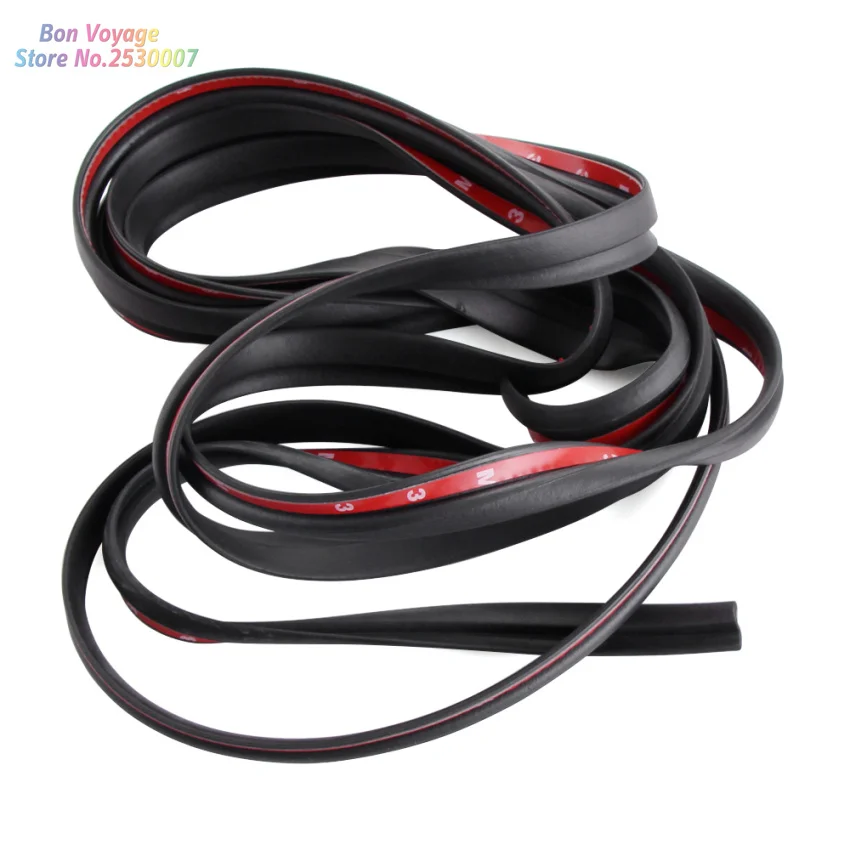 

4Meter Z type 3M adhesive car rubber seal Sound Insulation For Peugeot 206 207 301 307 308 407 408 508 2008 3008 4008 All Car