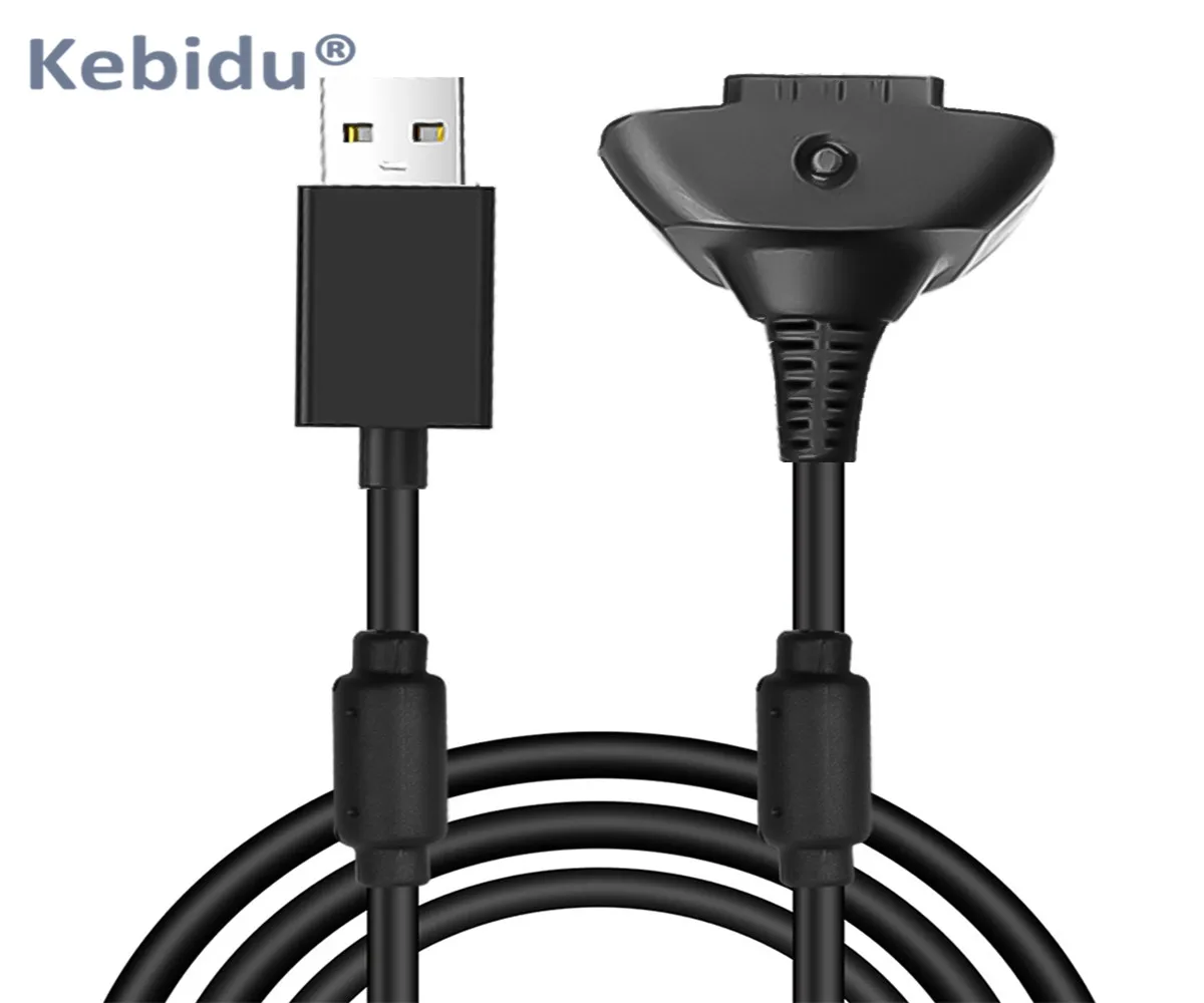 Kebidu 1 5 м USB адаптер для зарядки Сменные кабели зарядный кабель Xbox 360 беспроводной