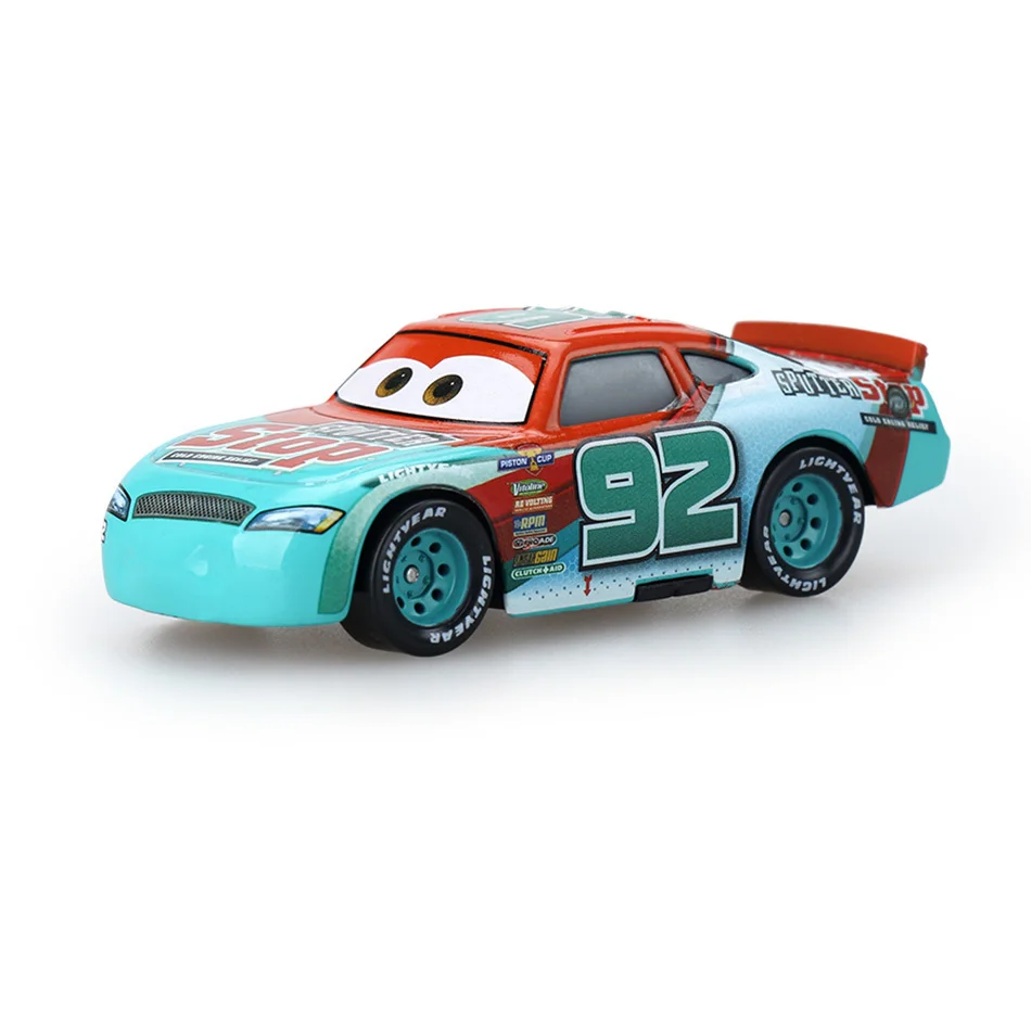 Disney Pixar Cars 2 34 Style Lightning Mcqueen Mater 1:55 Diecast Metal Alloy Model Car Birthday Gift Toys For Children Boys