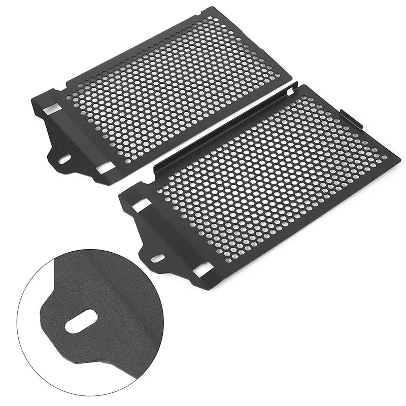 

black Stainless Steel 2pcs Motorcycle Radiator Grille Grid Guard Cover for BMW R1200GS LC/Adventure