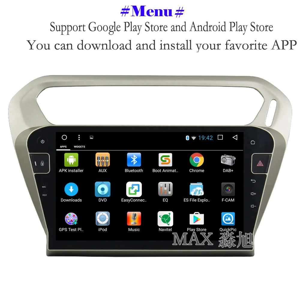 Top MAX 2G+32G 10.1" Android 8.1 Car DVD Player for Peugeot 301 /Citroen Elysee 2014 Car Radio RDS BT 4G WiFi SWC GPS Free Map 2 Top MAX 2G+32G 10.1" Android 8.1 Car DVD Player for Peugeot 301 /Citroen Elysee 2014 Car Radio RDS BT 4G WiFi SWC GPS Free Map 2