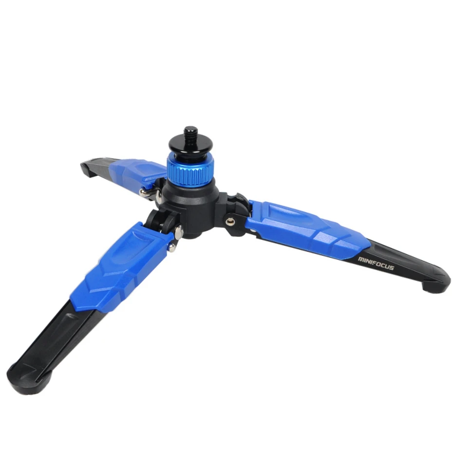 

Tabletop Mini Tripod 3 Feet Unipod Monopod Alumunium Base Support Stand Holder for Monopods with 3/8" Three-Foot Folding 3-Legs