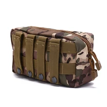 1 шт. тактический Molle поясная сумка Военная Сумка Журнал Водонепроницаемый Поясная Сумка спортивные сумки держатель сотового телефона