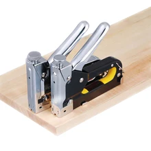Многофункциональный пистолет для ногтевого дизайна и степлер для обработка древесины для мебели степлер удобство ручные инструменты