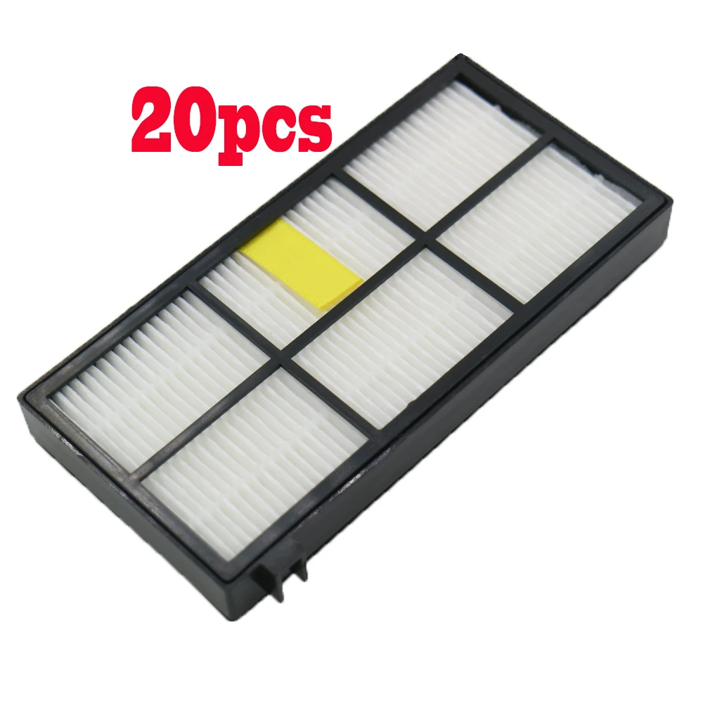 

20pcs Heap filter kit for iRobot Roomba 800 900 Series 870 880 980 Vacuum Cleaner Accessories parts replacement
