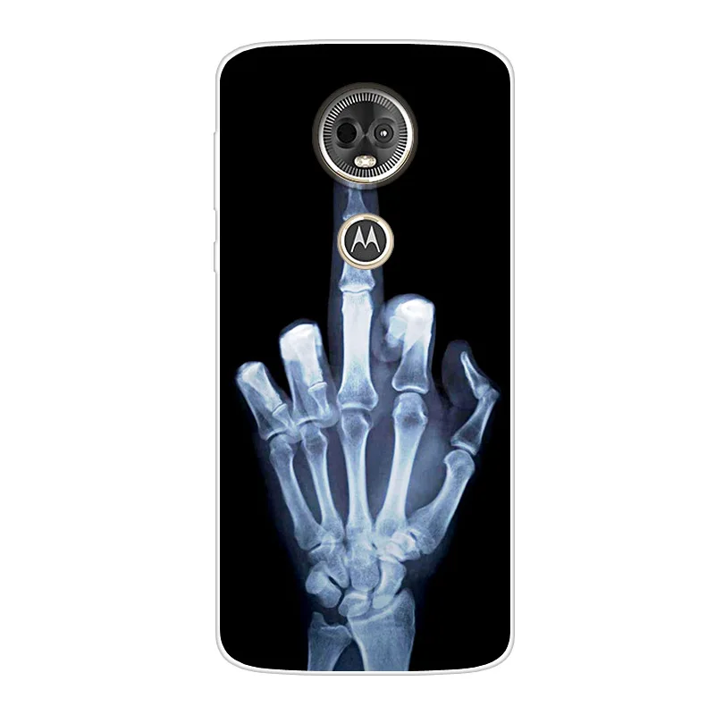 Чехол для Motorola Moto G6 Play Мягкая силиконовая задняя крышка сумка чехол телефона E5 Plus