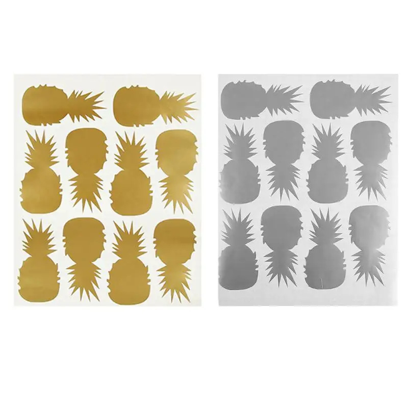 

10pcs/set Pineapple Removable Wall Stickers Kids Room Bedroom Decor DIY Poster Sticker Wall sticker Home Decoration