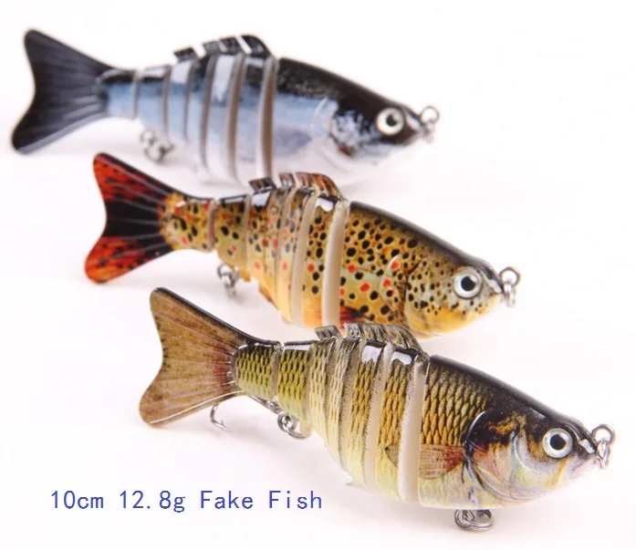 

Multi Pieces Fake fish for lure big Vigilance Fish