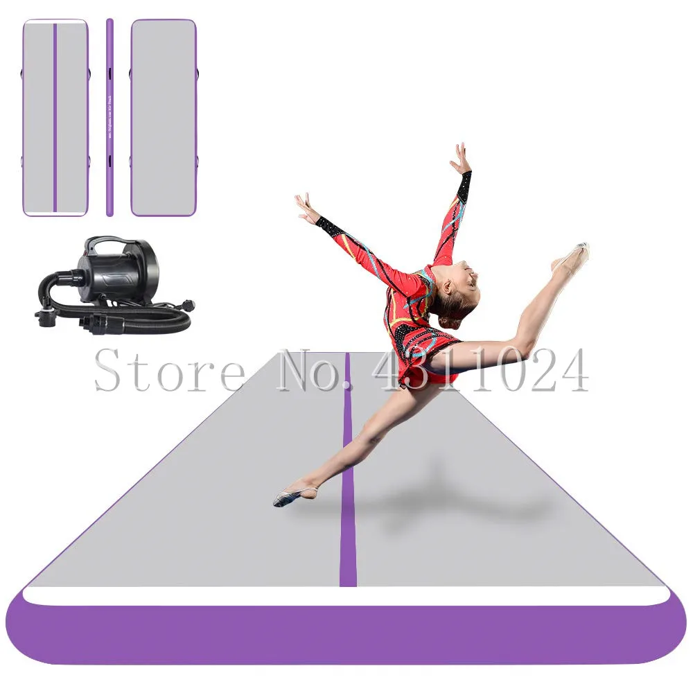 

Free Shipping 14x2m/15x2m Inflatable Tumble Track Trampoline Air Track Gymnastics Inflatable Air Mat Air Track Tumbling Mat