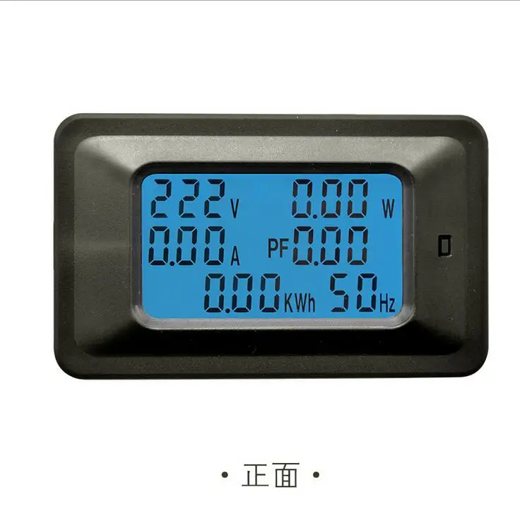 AC 220V 20A multifunctional household electricity meter LCD display voltmeter suitable for 5KW