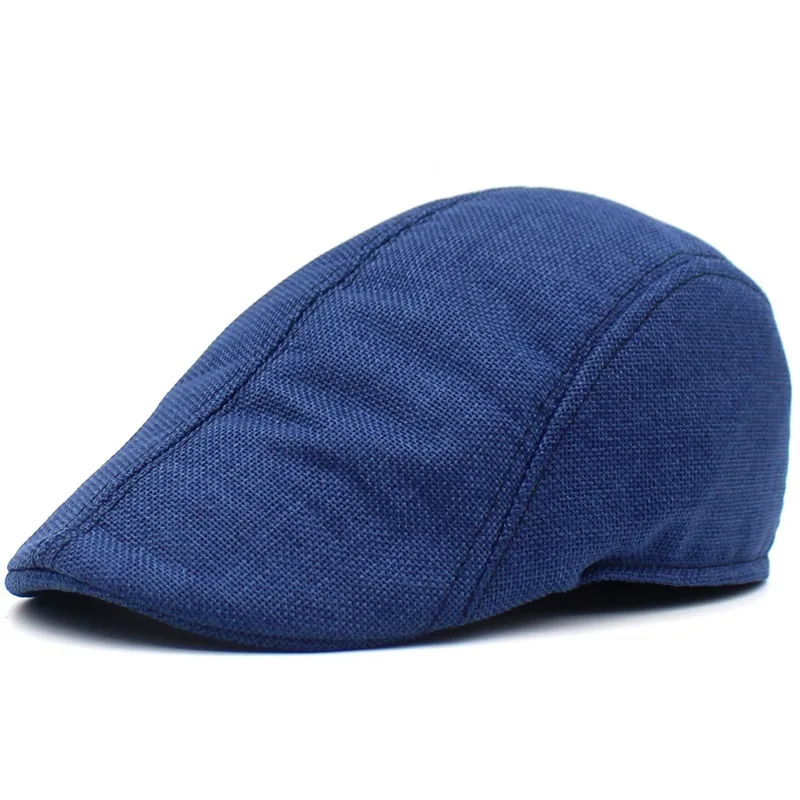 Wholesale Spring Summer Beret Caps Outdoor Sun Hats Women Men Hat Adjustable Newsboy Flat Ivy Peaked Caps Casquette male beret cap Berets