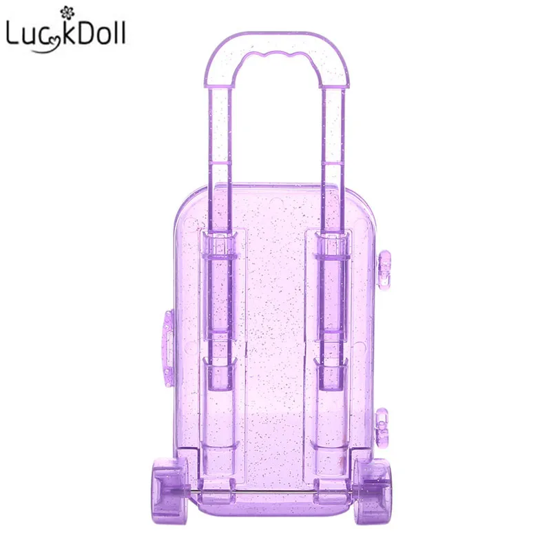 Luckdoll новая кукла чемодан набор комбинация подходит 18 дюймов американские кукольные аксессуары - Цвет: n1131