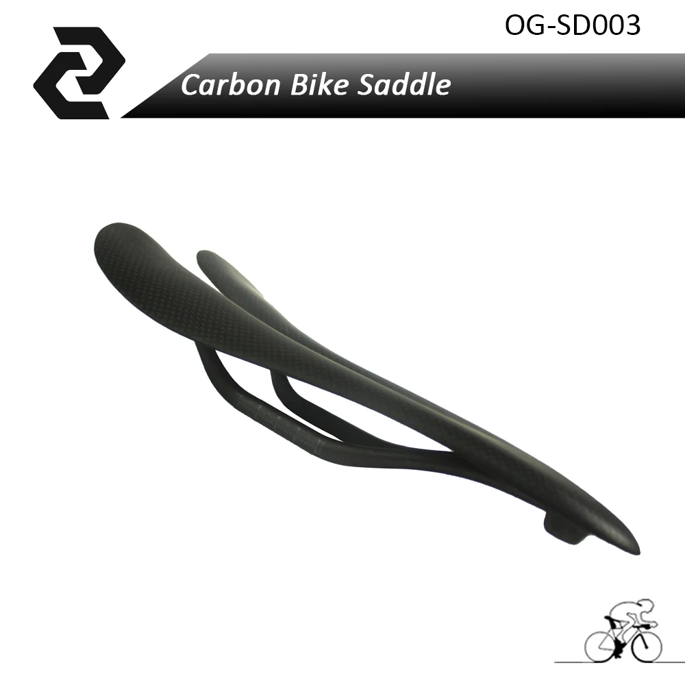 

2017 Super light carbon saddle Front Seat Mat Fiber Mtb Carbon Bicycle professional Saddle 3K glossy Matte Black