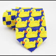Галстук HIMYM Duck How I Met ваша мама Барни галстук с принтом уток duckie шейный галстук