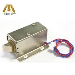 Бесплатная доставка горячая Распродажа DC12V замок для контроля доступа мини Электрический мини-замок шкафа