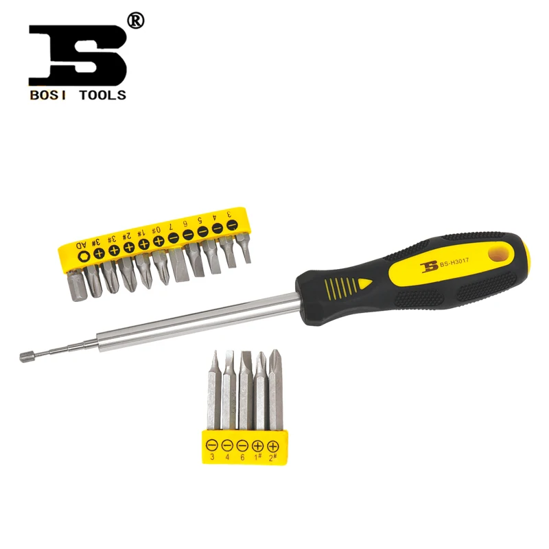 BOSI Hardware tools Persian tool 17 sets of multi use Screwdriver Set