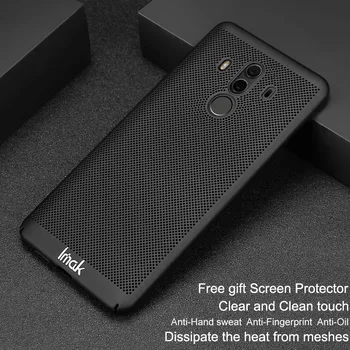 

IMAK Mesh Case For Huawei Mate 10 Pro Case Huawei Mate 10 Case Mate10 Pro screen protector back cover anti-fingerprint anti-oil