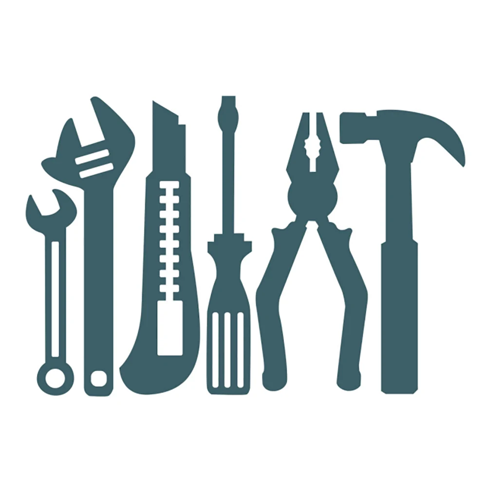 Ufurty repair tool set Metal Cutting Dies Stencil for DIY Scrapbooking Embossing Paper Cards Decorative Crafts Die Cuts New Ufurty repair tool set Metal Cutting Dies Stencil for DIY Scrapbooking Embossing Paper Cards Decorative Crafts Die Cuts New