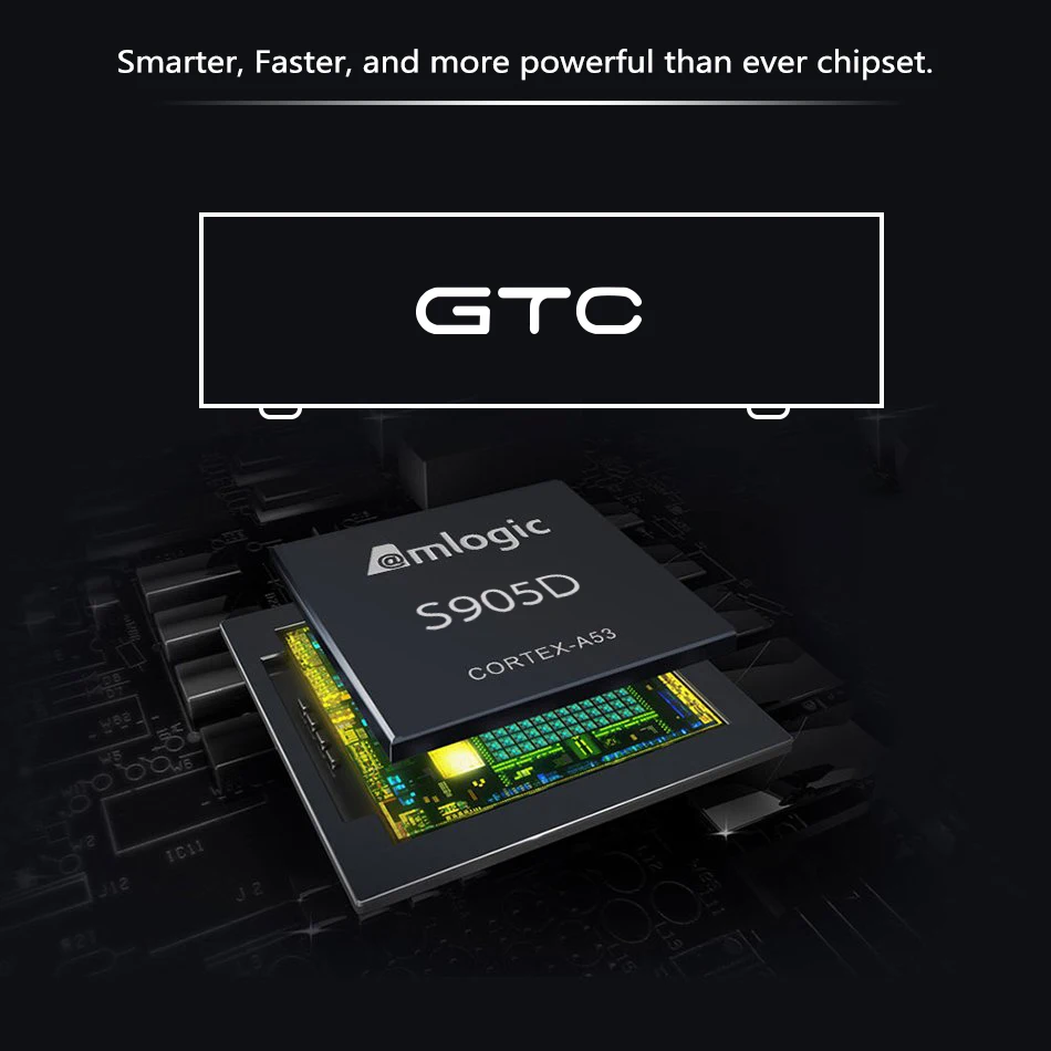Gtmedia gtc smart tv caixa android 6.0