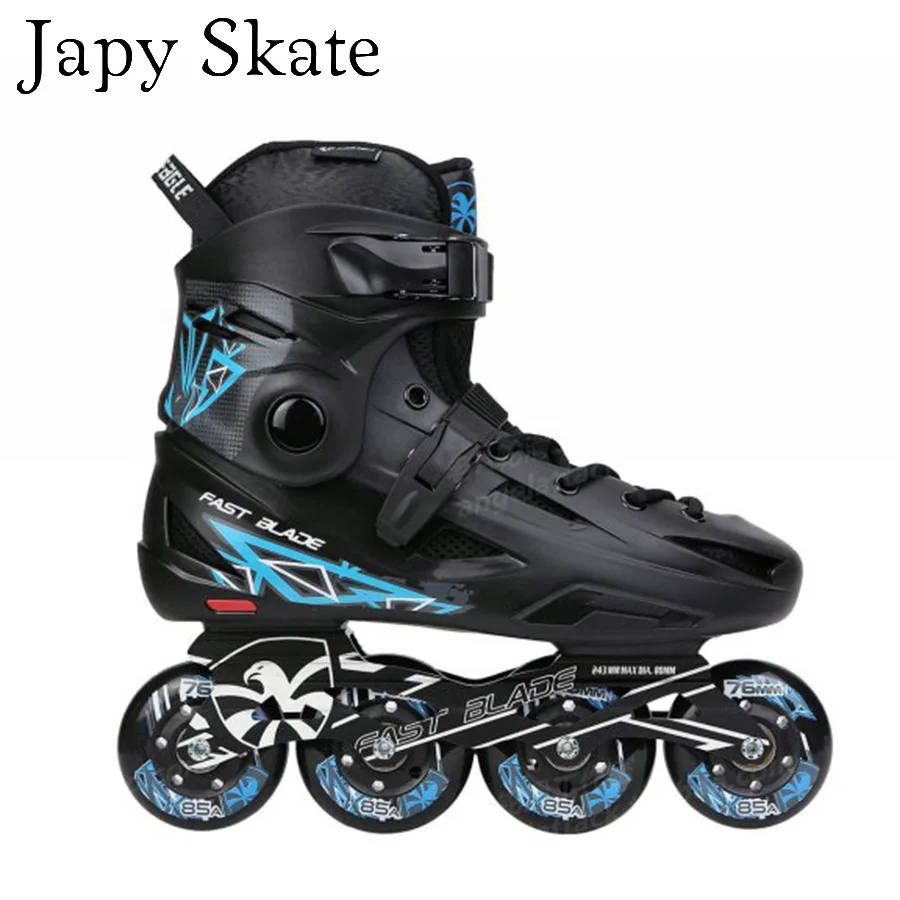 Japy تزلج تحلق النسر FBS حذاء تزلج بعجلات الصقر المهنية الكبار الأسطوانة التزلج حذاء سباق التعرج انزلاق شحن التزلج جيدة كما سيبا