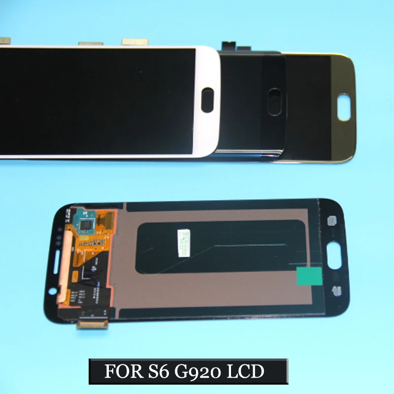 Лучшее качество для SAMSUNG S6 G920 G920F LCD Samsung экран сенсорный дигитайзер сборка |