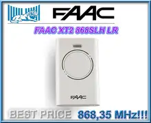 Controle de Rádio remoto Mestre para XT2 868 SLH FAAC