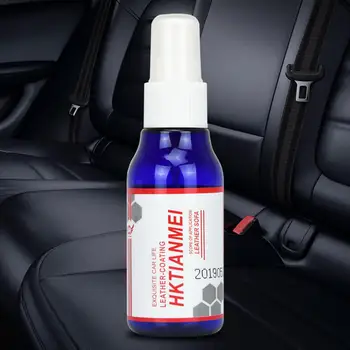 

New Style 1pc 50ml Car Coating Car Polish Wax Plastic Leather Retreading Agent Automotive Interior Cleaner Tire Wax Paint Car