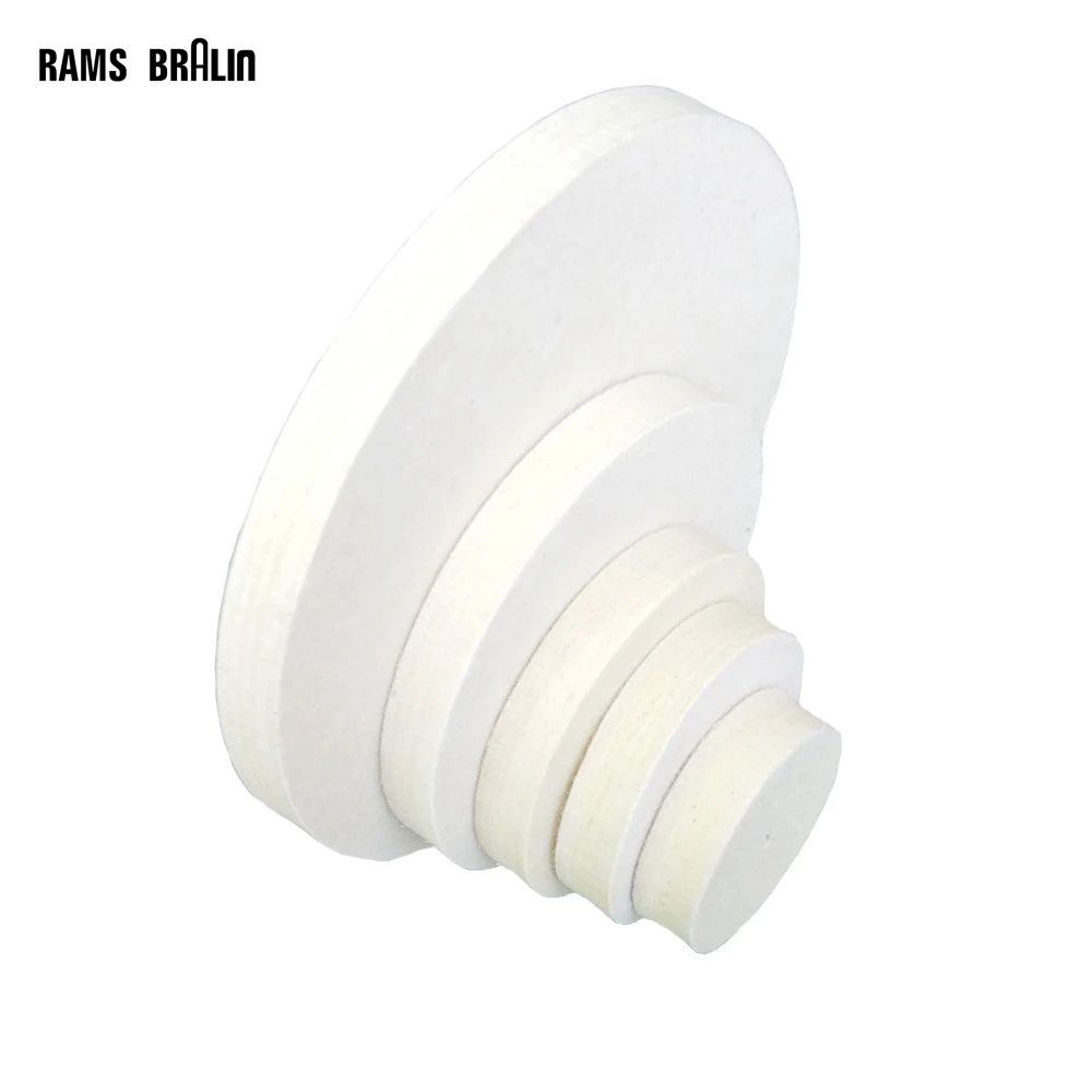 Buy Wool Felt Polishing Buffing Wheel Jade Metal