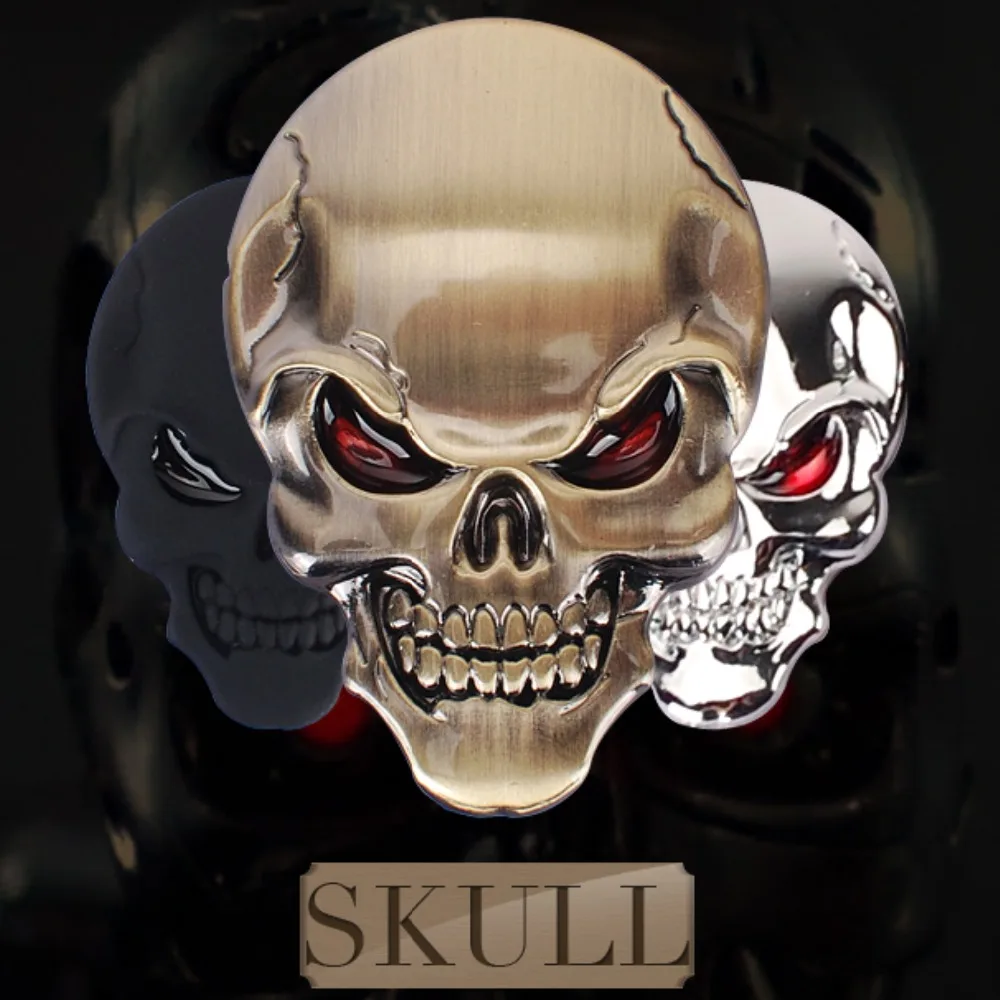 1 PC Gratis Pengiriman Tengkorak 3D Stiker Mobil Keren Tubuh Stiker 1 PC Gratis Pengiriman Tengkorak 3D Stiker Mobil Keren Tubuh Stiker