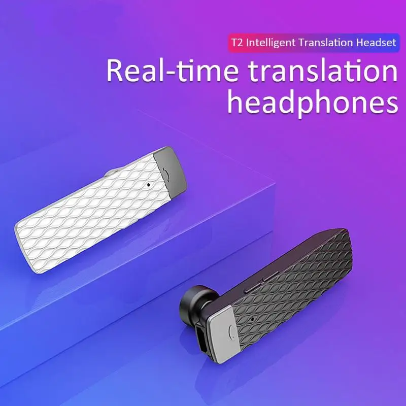 Wireless Bluetooth Translation Headphones Smart Real-time Translator Device