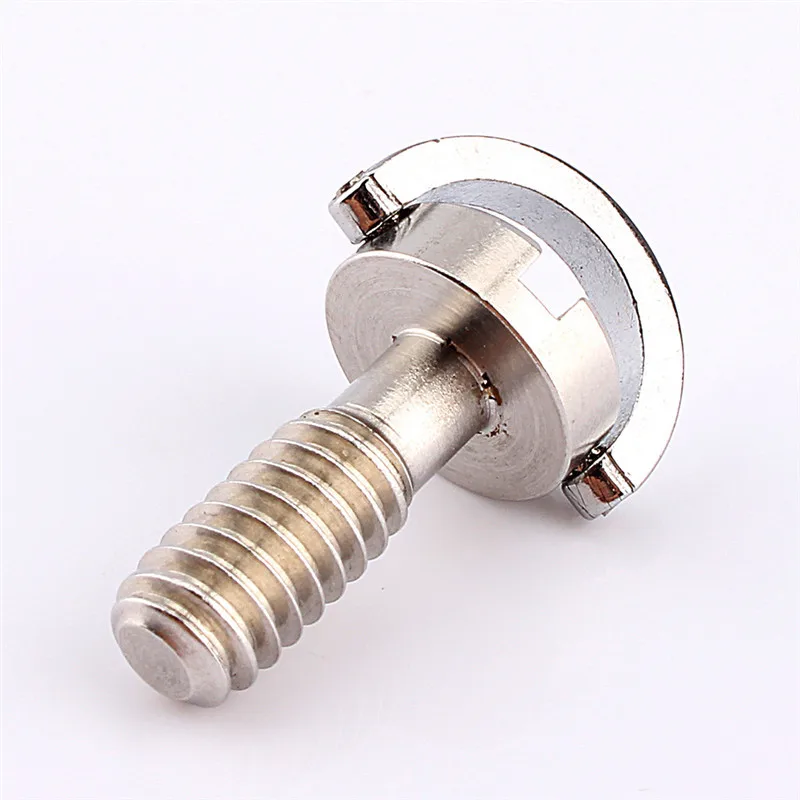 

1/4 D-Ring Convert Slotted Screw Pull Ring Adapter For Camera Tripod Monopod Quick Release Plate Baseplate Base Mounting Rig