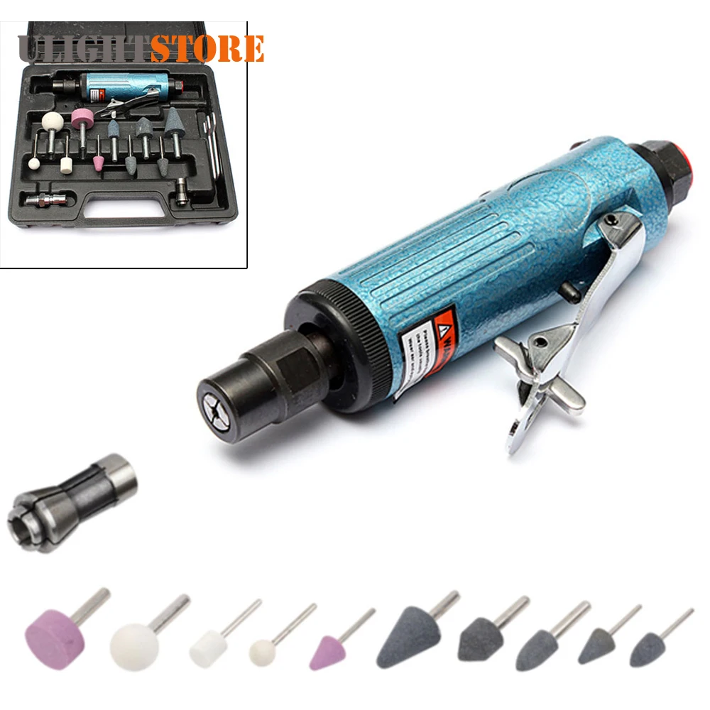 Compressor de ar Ferramentas de Corte com 14 Polegada Mini Morrer Moedor Afiar Pçs Ferramenta Giratória Acessórios Kits Diy 1 – 4