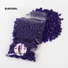 Elecool 100 г Лавандовый ароматизатор для удаления волос восковые бобы для тела Бикини для удаления волос восковые бобы для всех видов кожи