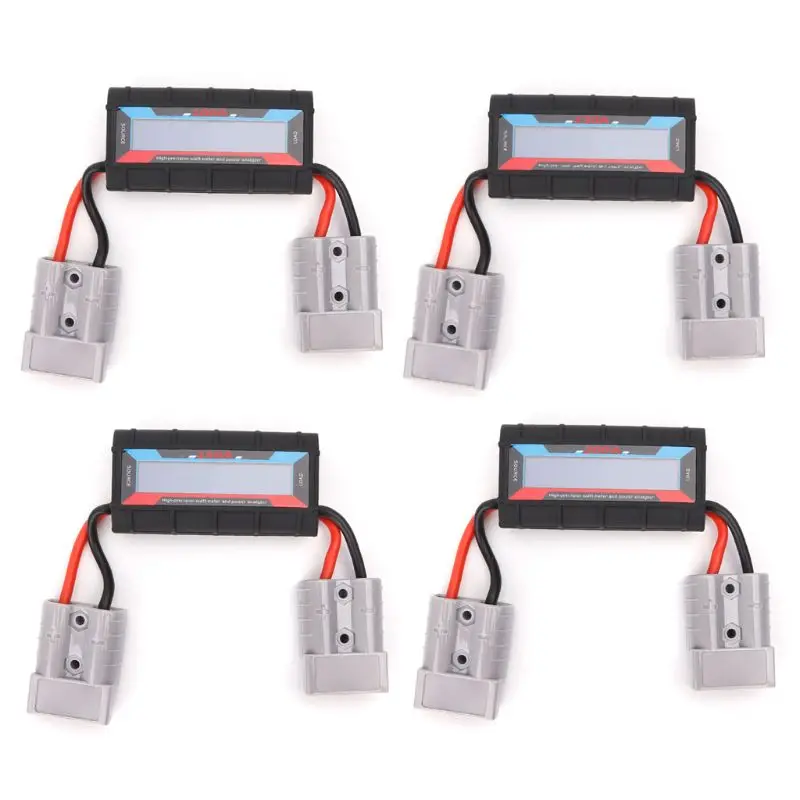 

Digital LCD Watt Meter & Power Analyser Volt Solar Amp Plug With 2 Plugs