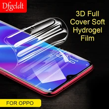 HD 3D полное покрытие мягкий гидрогель для OPPO A3 A1 A5 A3S A59S Защитная пленка для экрана для OPPO R17 R15 R11 R9 R9S R11S Plus без стекла