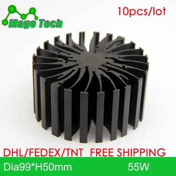

ø99*50mm Modular LED Star Cooler for low and high bay light LED Grow Light Heatsink 22 mounting holes for all COB Brands
