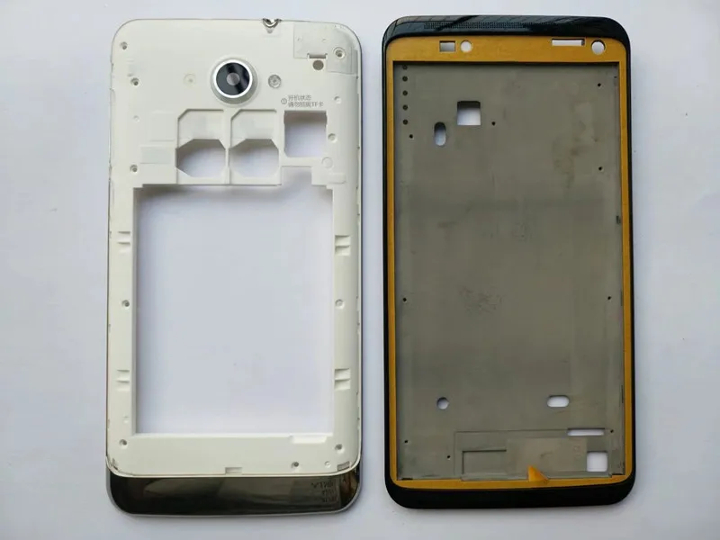 

New Front Frame LCD Screen Frame Middle Frame Housing Case For Lenovo S930 With 3M Adhesive+Camera Lens