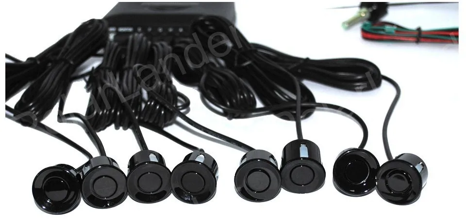 Лучшее качество Автомобильный датчик парковки 8 датчиков звуковой сигнал
