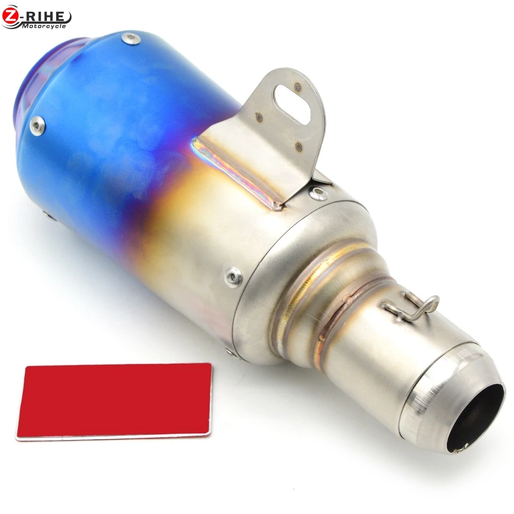 

36-51MM Universal Motorcycle Exhaust Carbon Motorbike Exhaust Pipes Bike Muffler For mt 09 fz 09 z1000 z750 z800 z900 z300 duke