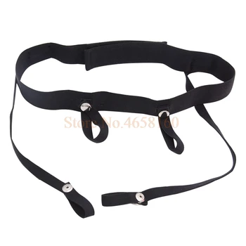 Full Silicone Strappy Hollow Penis Extender Strapon Dildo Silicone Strap on Dildo with Harness Kit Sex Toys for Men No Vibration 6