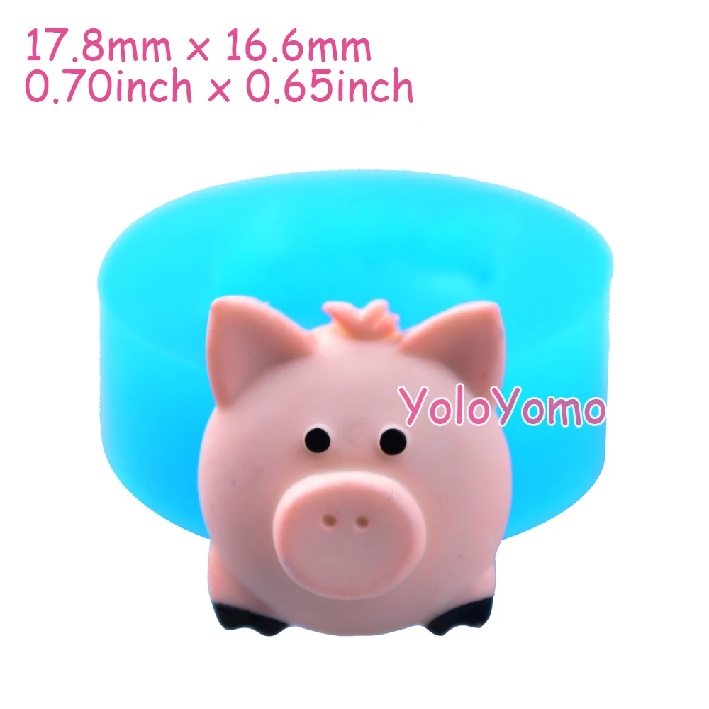 D032YL-17-8mm-Kawaii-Pig-Flexible-Silicone-Mold-for-Fondant-Sugarcraft-Cake-Decoration-Polymer-Clay-Resin (2)