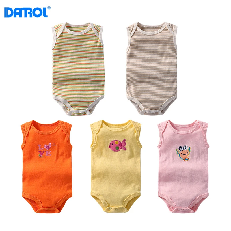 girls sleeveless bodysuits