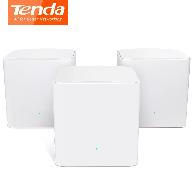 Tenda Nova двухдиапазонный MW5s Беспроводной Wi-Fi роутер AC1200 для всего дома сетка Wifi система WiFi мост, приложение удаленное управление