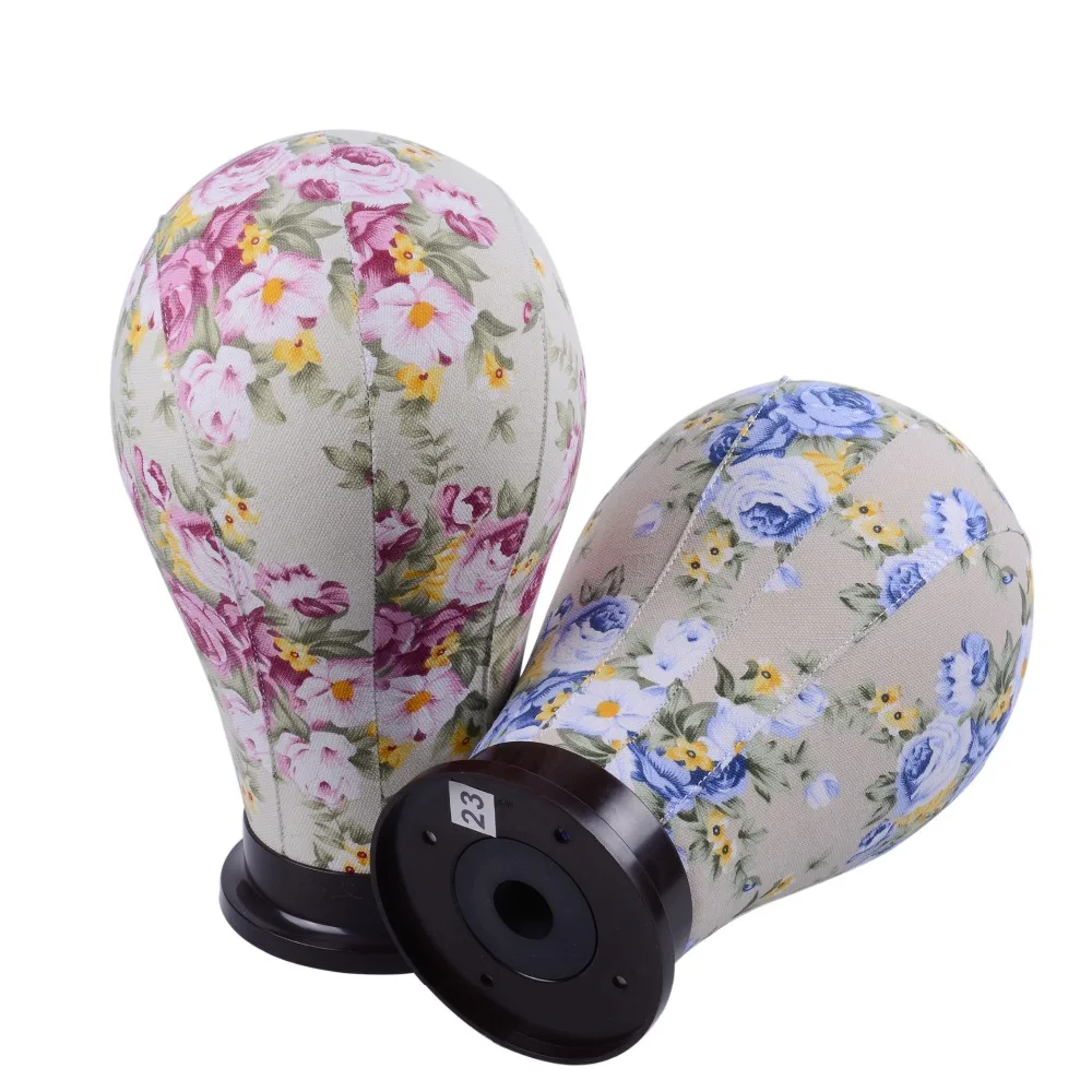 Canvas Block Manikin Mannequin Head Model for Hair Extension Toupee