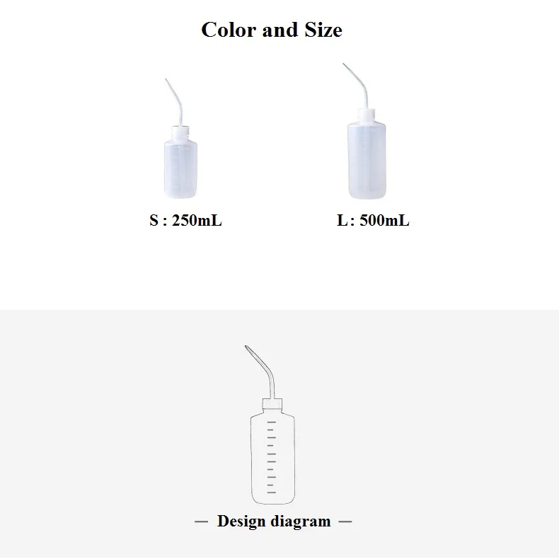 250 мл 500 мл заливка клюва для воды инструмент для чайника суккуленты растение цветок лейка выдавливание бутылки с длинным соплом клюв капельница