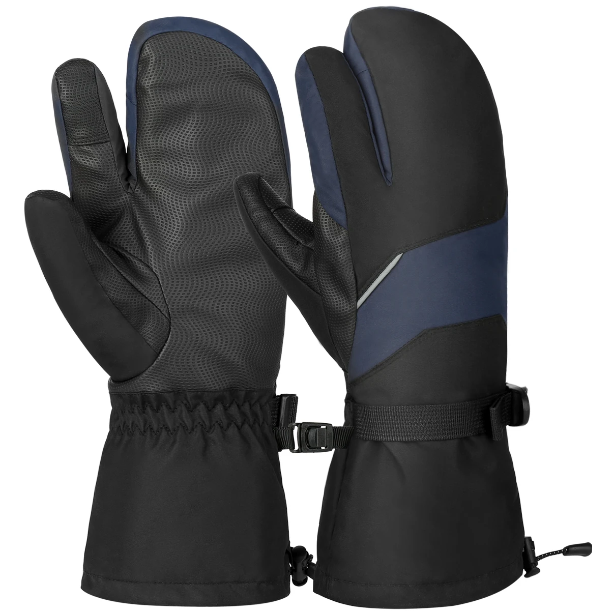 Vbiger Unisex Ski Warm Winter Gloves Thick Mitten Cold Weather Gloves Touch Screen Gloves