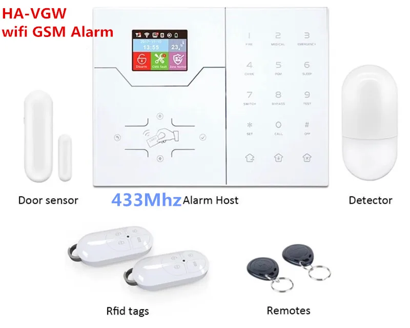 Buy Most advanced Wifi Alarm GSM Smart Home Automation