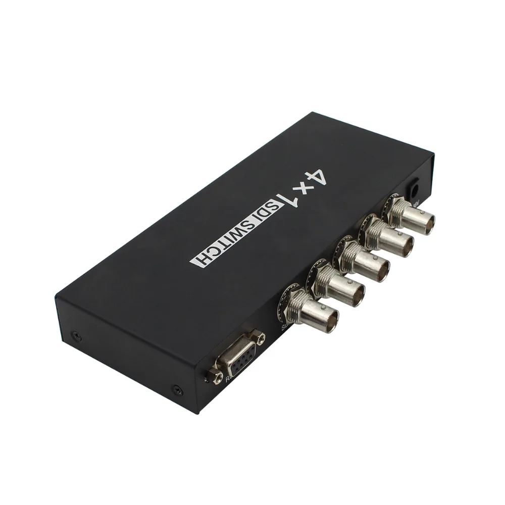 New Style SDI 4x1 Switch 4 Channels SDI Signal To A SDI Signal Channel Support Full-HD SDI Signal Input And Output Free Shipping
