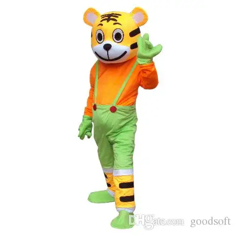 

Hot Adult Size ferocious Animal tigerCartoon Mascot Costume Party Fancy Dress Free Shipping Big High Quality Furry Polar